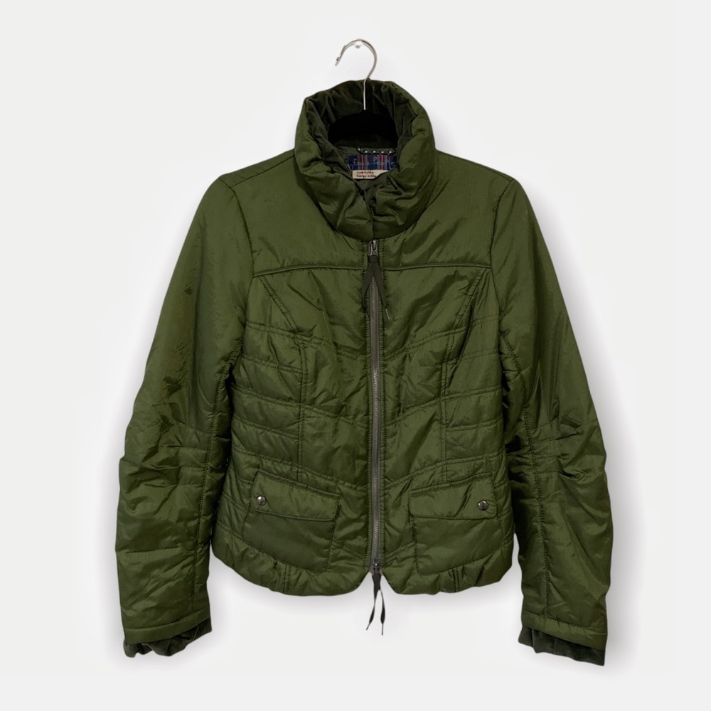 Free People Snow Angel Puffer Velvet Lined Jacket Size 6